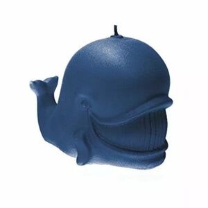 Candellana Dark Blue Whale Candle